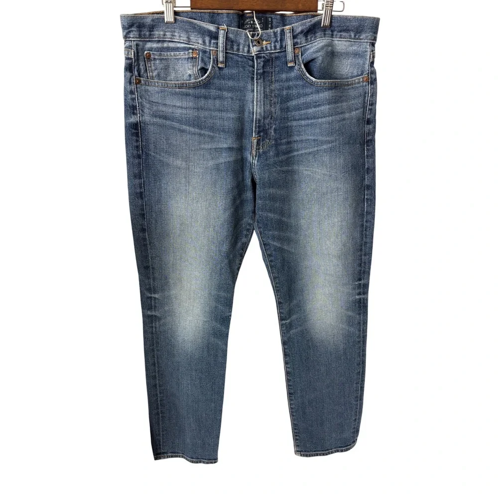 Lucky Brand 121 Heritage Slim Mens Jeans W36 L30 Blue Wash Denim Eastvale